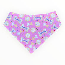 Load image into Gallery viewer, Bark Day Pink Dog Bandana