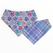 Load image into Gallery viewer, Pastel Glitter Paws Easter Dog Bandana