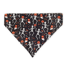Load image into Gallery viewer, Skeleton & Candy Halloween Reversible Dog Bandana