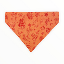 Load image into Gallery viewer, Old School Tattoo Dog Bandana