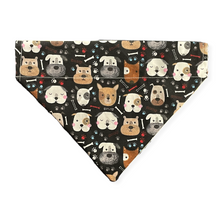 Load image into Gallery viewer, Dog Faces Dog Bandana
