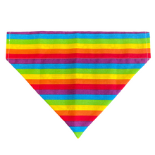 Load image into Gallery viewer, Paws & Rainbows Pride Dog Bandana