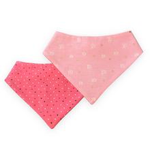 Load image into Gallery viewer, XOXO Polkadot Dog Bandana
