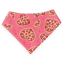 Load image into Gallery viewer, Pizza Heart Dog Bandana