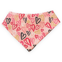 Load image into Gallery viewer, Pizza Heart Dog Bandana