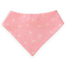 Load image into Gallery viewer, XOXO Polkadot Dog Bandana