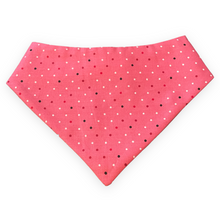 Load image into Gallery viewer, XOXO Polkadot Dog Bandana