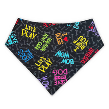 Load image into Gallery viewer, Dogs Rule Dog Bandana