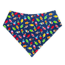 Load image into Gallery viewer, Popsicle Blue Dog Bandana
