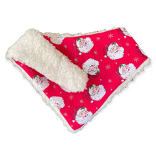 Load image into Gallery viewer, Here Comes Santa Dog Bandana