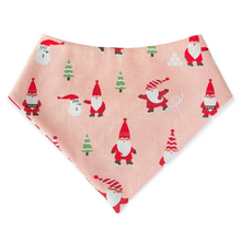Load image into Gallery viewer, Pink Santa Gnomes Dog Bandana