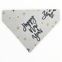 Load image into Gallery viewer, Happy New Year Dog Bandana