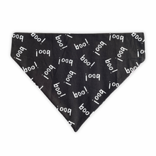 Load image into Gallery viewer, Boo! Reversible Dog Bandana