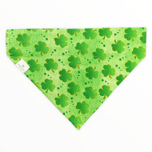 Load image into Gallery viewer, Clovers and Florals Dog Bandana