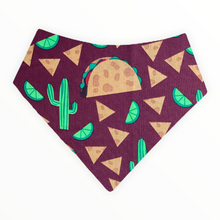 Load image into Gallery viewer, Taco and Chip Dog Bandana