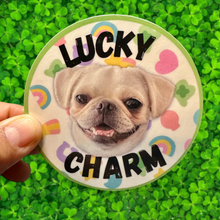 Load image into Gallery viewer, Custom My Lucky Charm Sticker