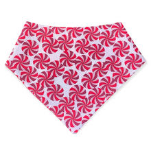 Load image into Gallery viewer, Gingerbread and Peppermints Dog Bandana