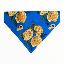 Load image into Gallery viewer, Yellow Roses Dog Bandana