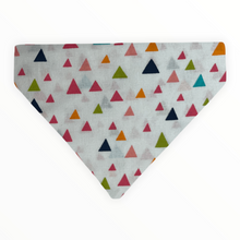 Load image into Gallery viewer, Colorful Triangle Dog Bandana