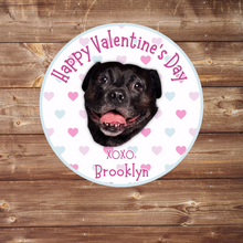 Load image into Gallery viewer, Round Valentine’s Day Stickers
