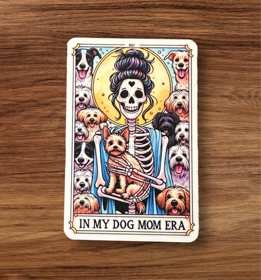 In My Dog Mom Era Tarot Sticker