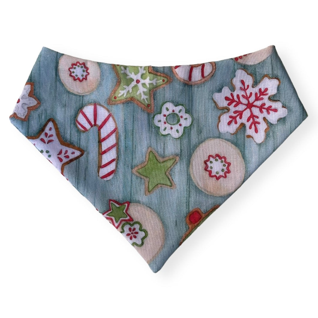 Christmas Spring Icing Cookies Dog Bandana