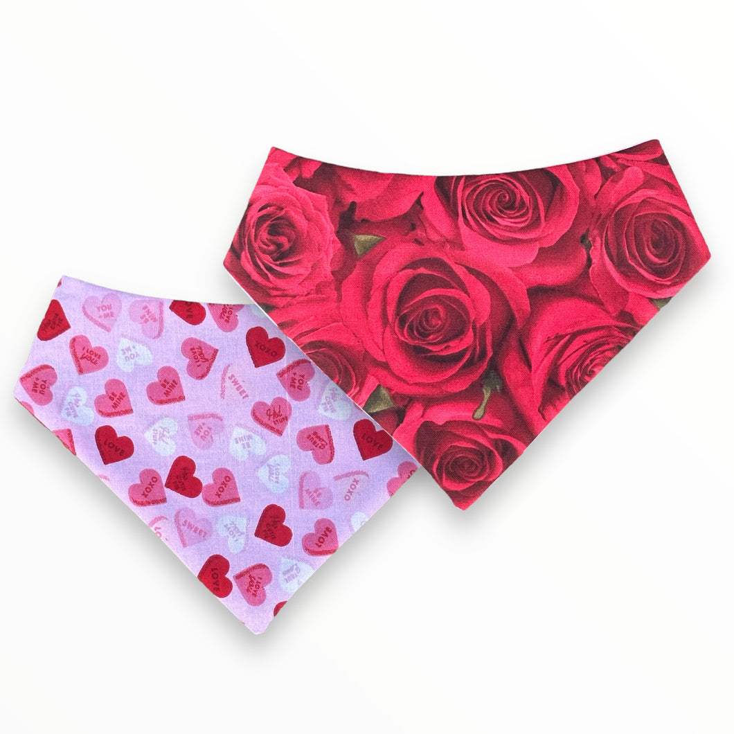 Roses & Candies Dog Bandana