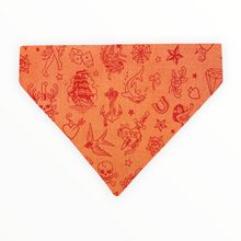 Load image into Gallery viewer, Old School Tattoo Dog Bandana
