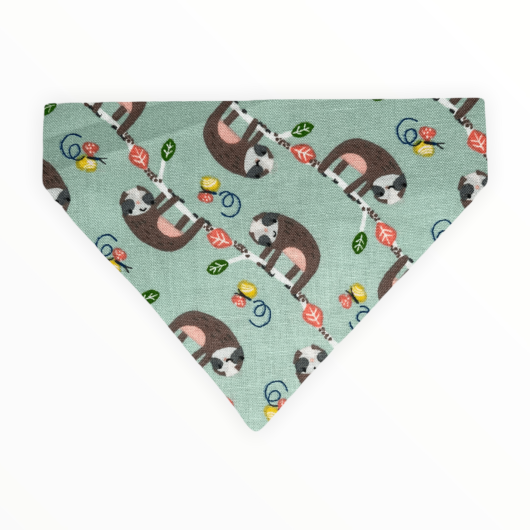 Sloth Dog Bandana