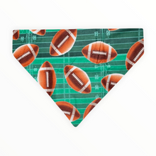 Load image into Gallery viewer, Football Dog Bandana
