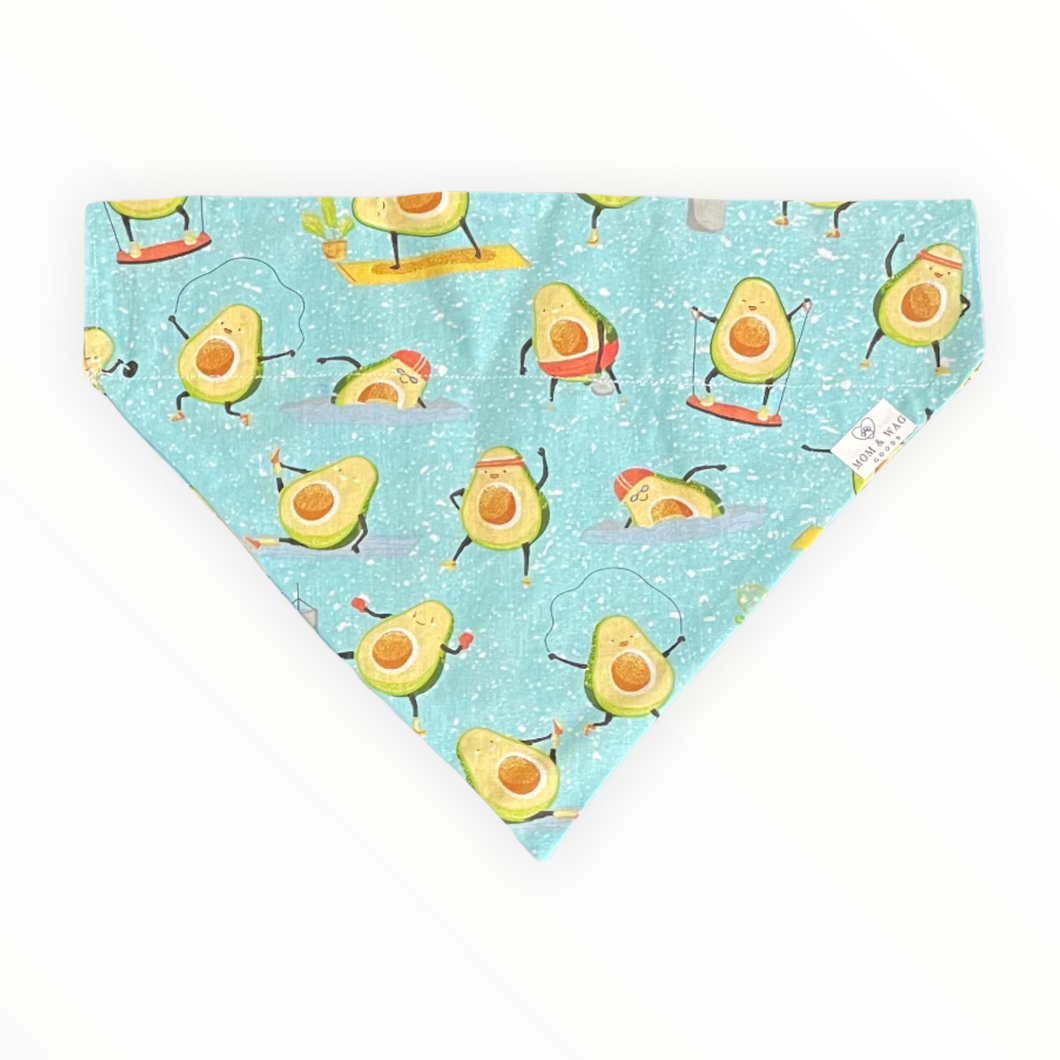 Fitness Avocado Dog Bandana