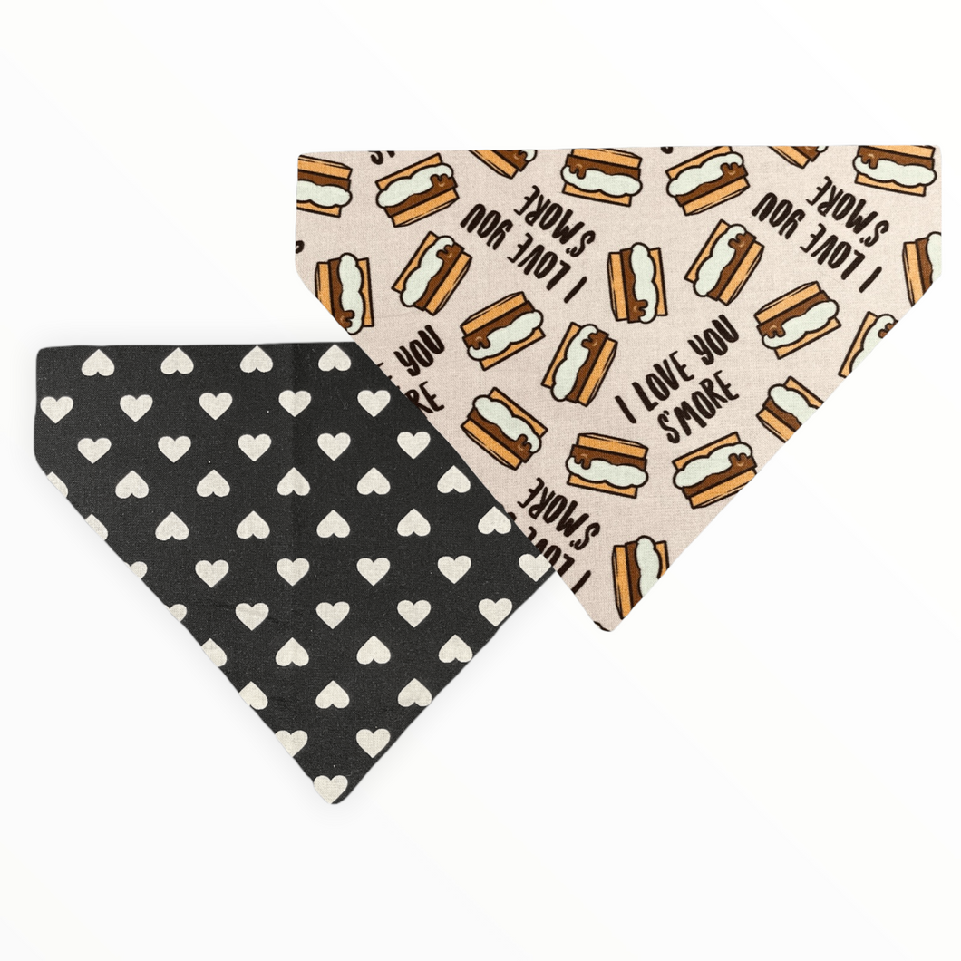 I Love You S'more Dog Bandana