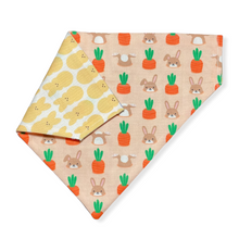 Load image into Gallery viewer, Bunny Carrots and Peeps Dog Bandana
