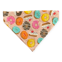 Load image into Gallery viewer, Donut Pink Dog Bandana
