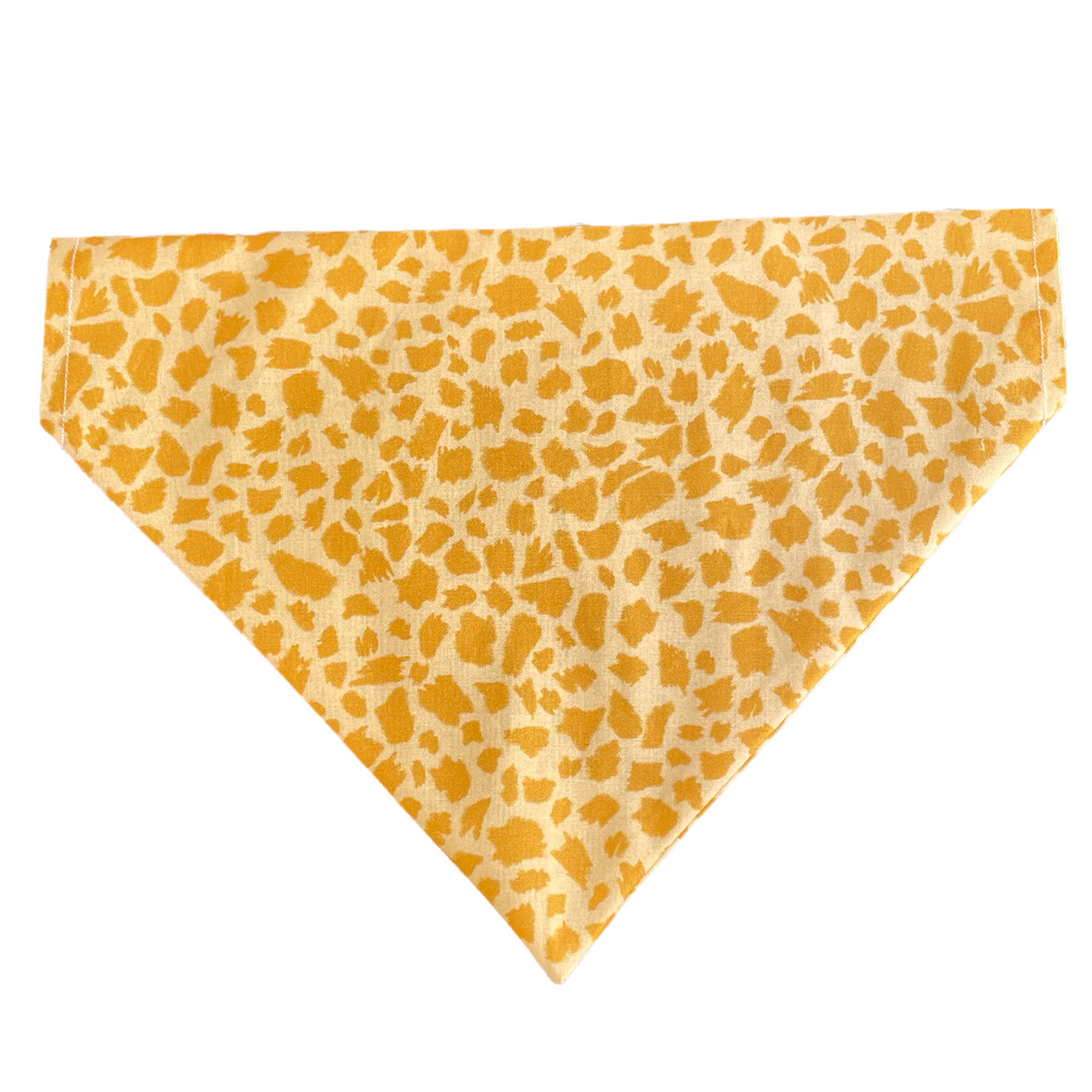 Giraffe Print Dog Bandana