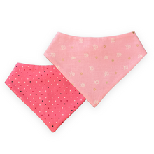 Load image into Gallery viewer, XOXO Polkadot Dog Bandana
