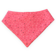 Load image into Gallery viewer, XOXO Polkadot Dog Bandana
