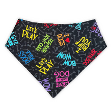 Load image into Gallery viewer, Dogs Rule Dog Bandana
