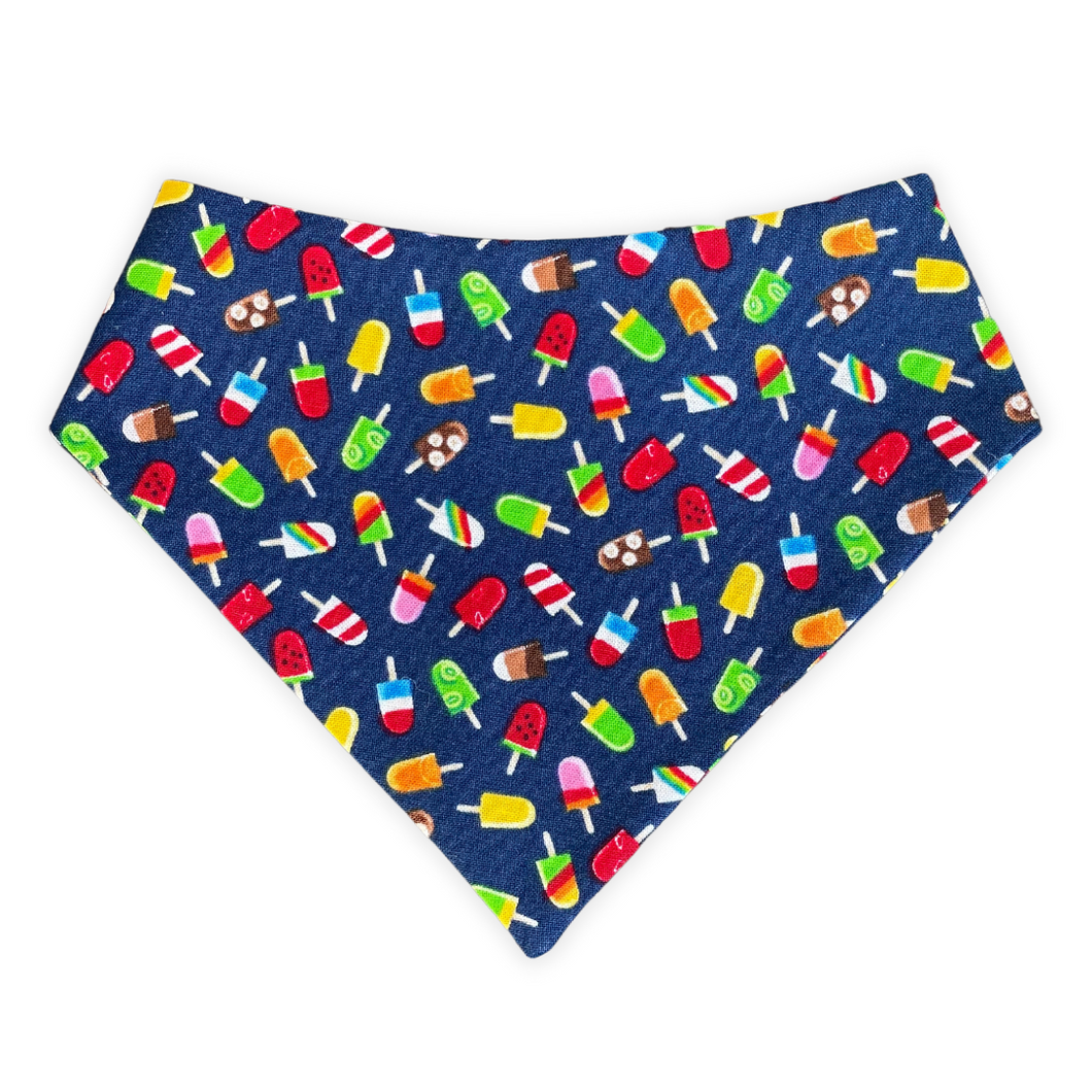 Popsicle Blue Dog Bandana