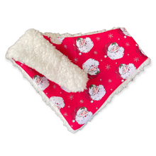 Load image into Gallery viewer, Here Comes Santa Dog Bandana
