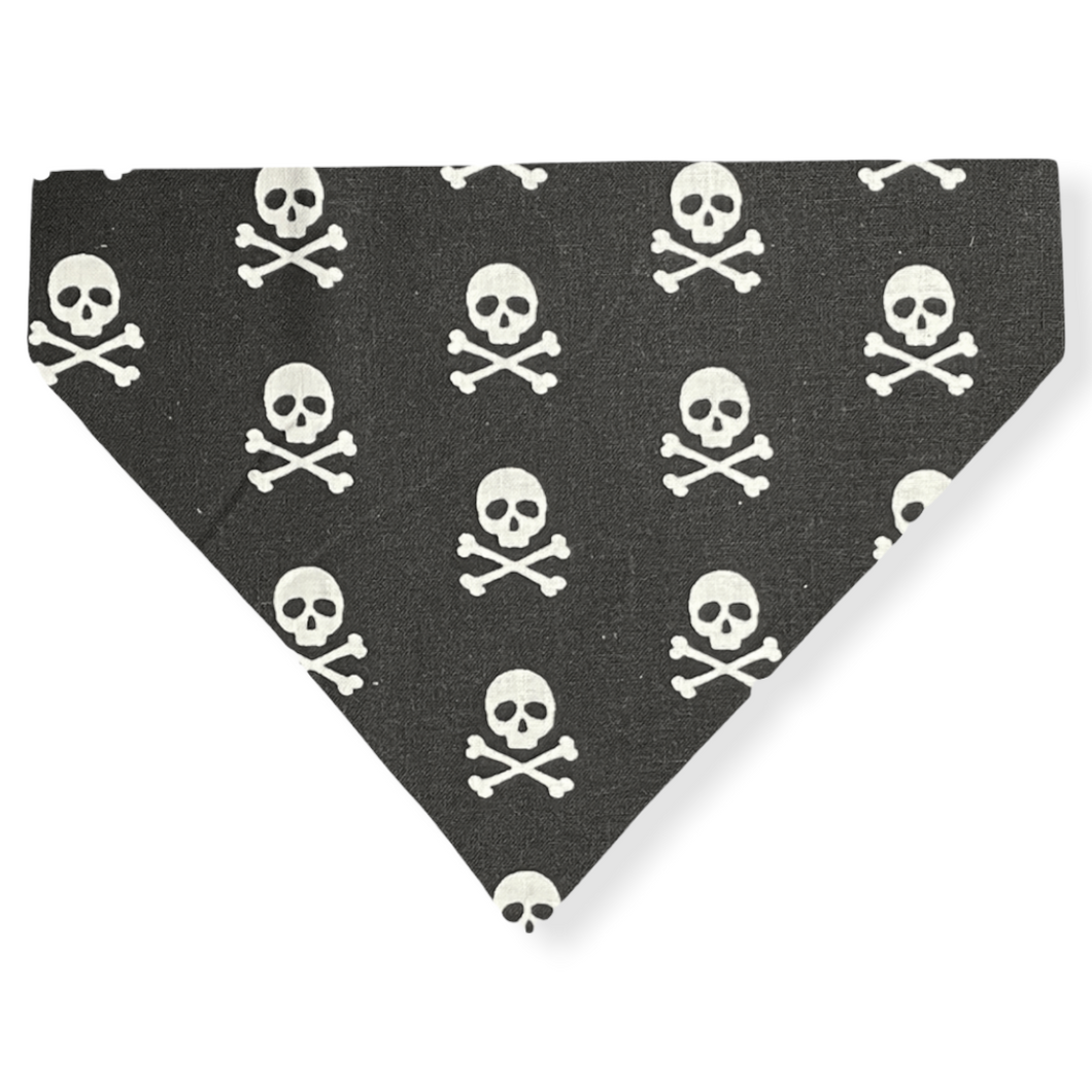 Skull and Bones Dog Bandana