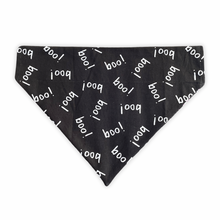 Load image into Gallery viewer, Boo! Reversible Dog Bandana
