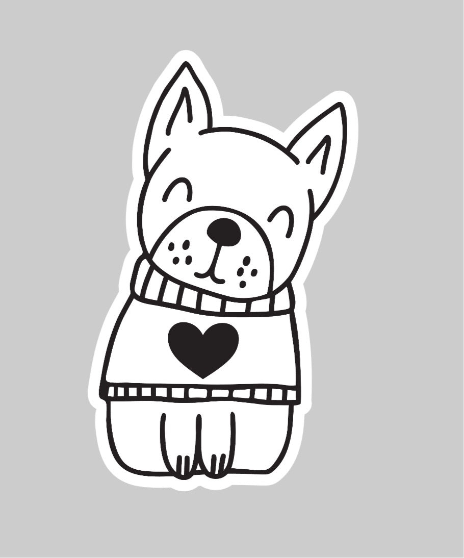 Frenchie Sticker