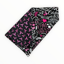 Load image into Gallery viewer, Breast Cancer Awareness Dog Bandana
