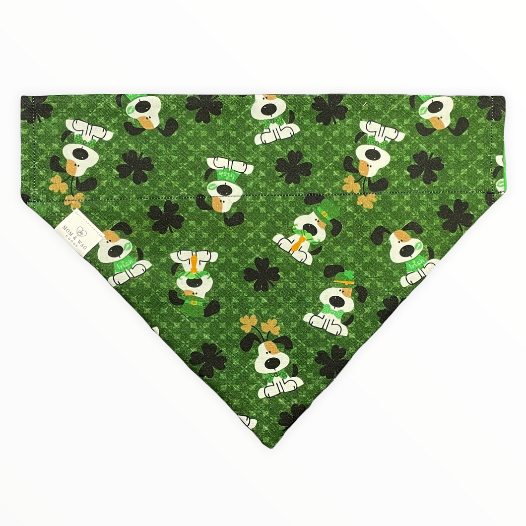 Kiss Me I'm Irish Dog Bandana