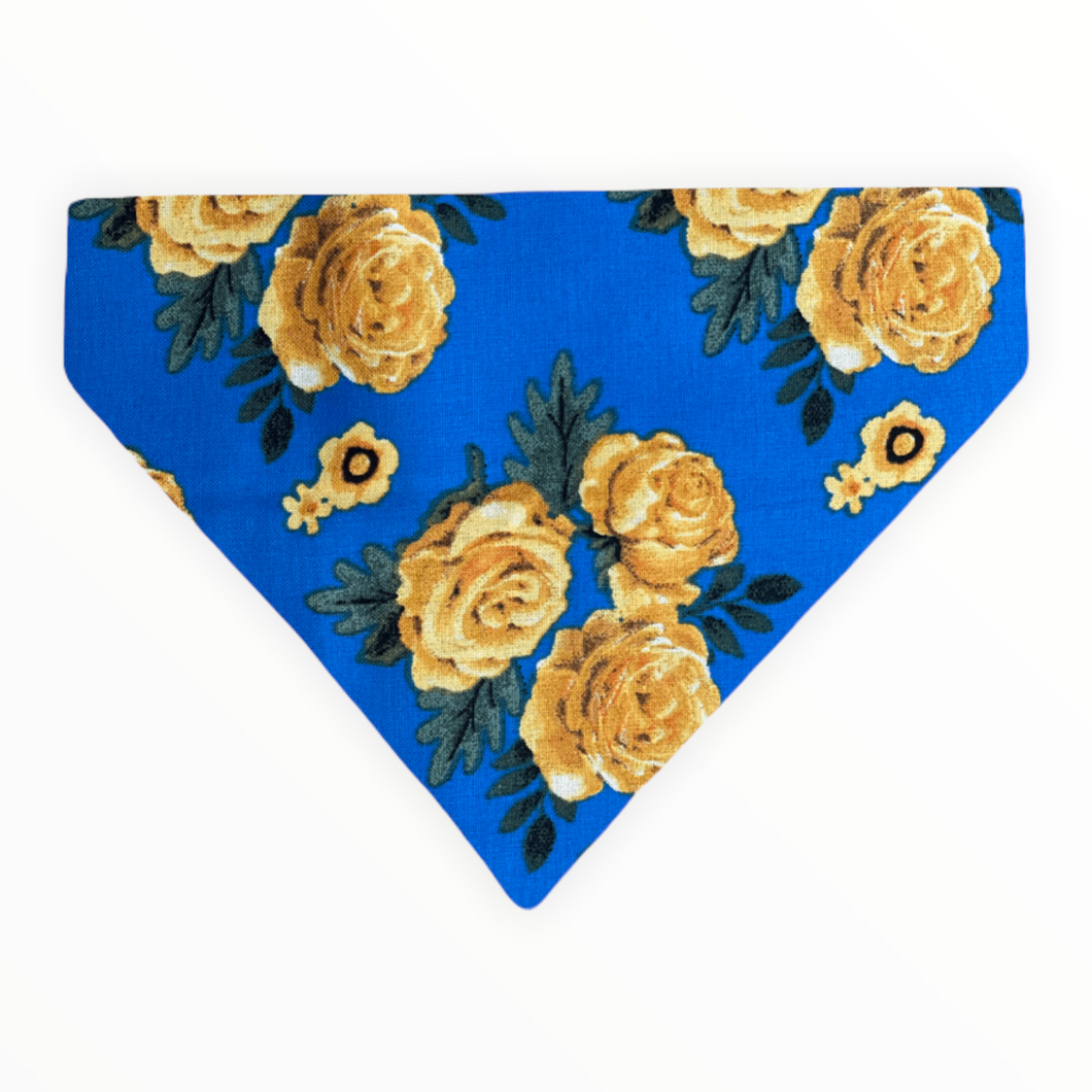 Yellow Roses Dog Bandana