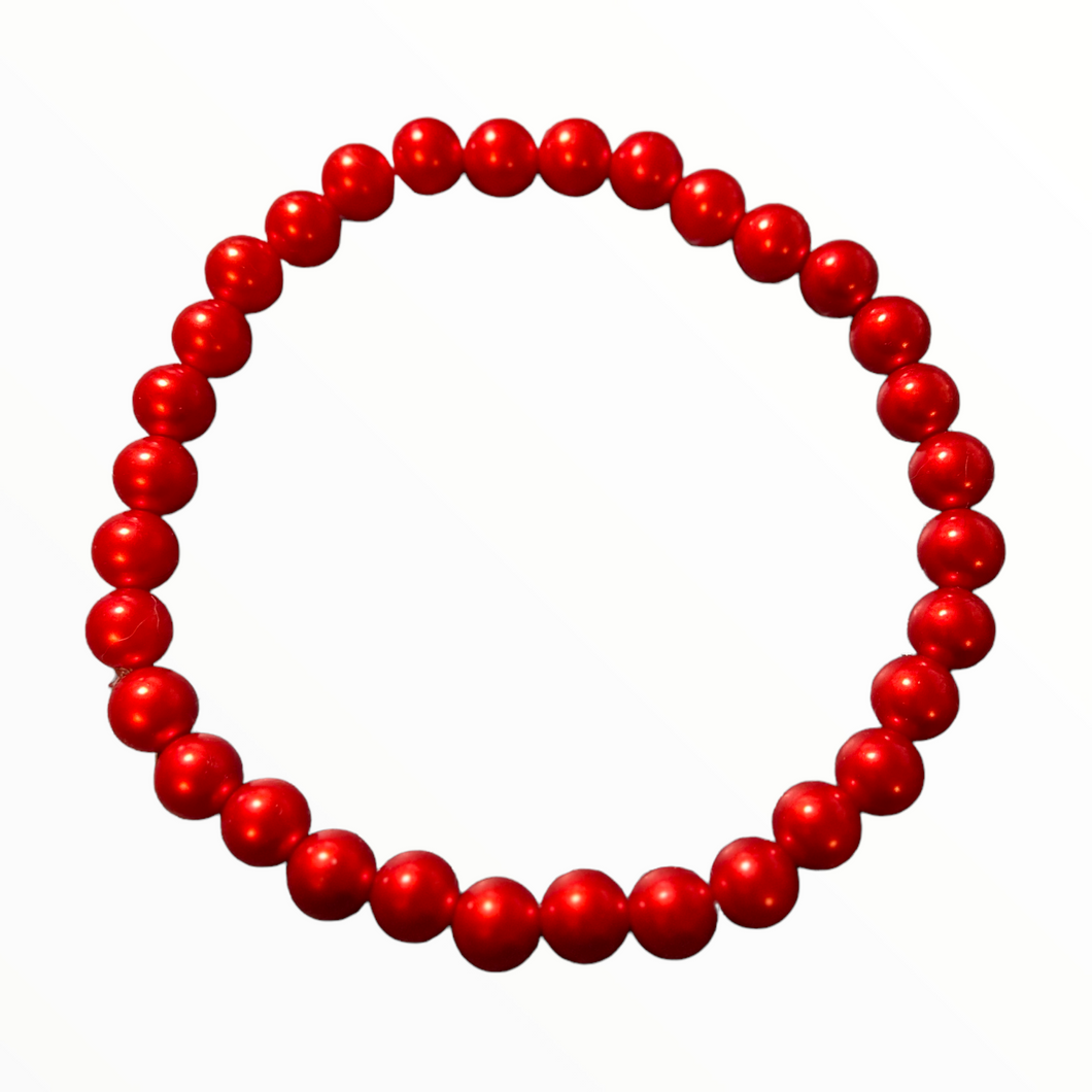 Red Bead Necklace