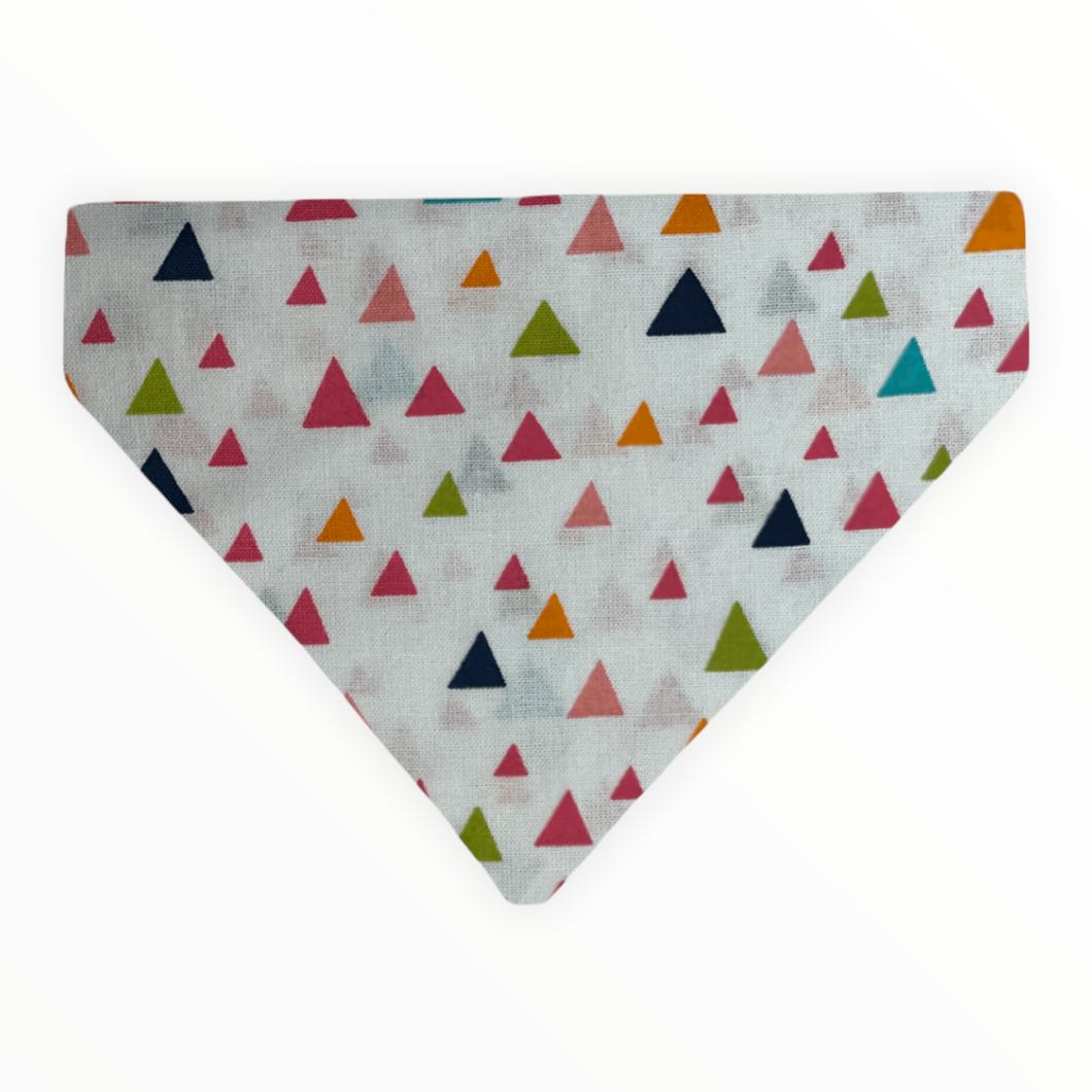 Colorful Triangle Dog Bandana